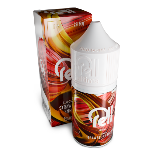 RELL ULTIMA Strawberry Energy (28мл, 0мг/см3)