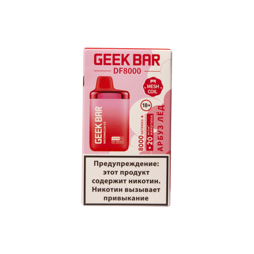 Geekbar DF8000 2% 12ml (Арбуз Лёд)