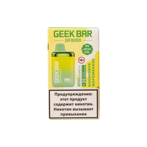 Geekbar DF8000 2% 12ml (Банановое Мороженое)