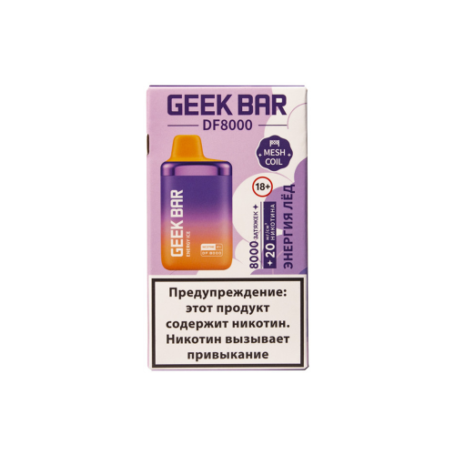 Geekbar DF8000 2% 12ml (Энергия Лёд)