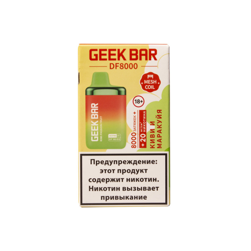 Geekbar DF8000 2% 12ml (Киви Маракуйя)