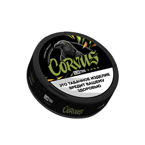 Табак жевательный Corvus Toss (Корвус Тосс) SLIM с ароматом «Мята» в порционных пакетиках,13г.