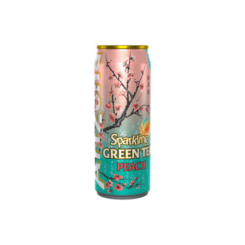 Arizona Sparkling Peach (Газированный чай Персик) 330 мл