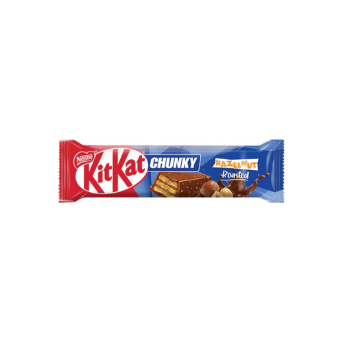 KitKat Chunky Hazelnut Roasted (Кит Кат Чанки Фундук в молочном шоколаде) 38г