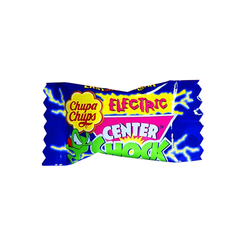 Кислая жвачка Chupa Chups Center Shock Electric (1шт) Польша