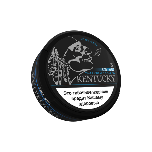Жевательный табак KENTUCKY 3 Cool mint Слим