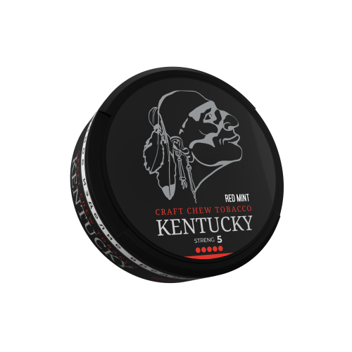 Жевательный табак KENTUCKY 5 Red mint
