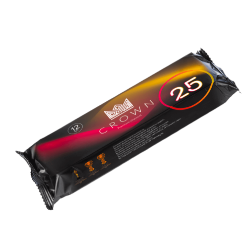 Уголь Crown Брикет 25 (12шт) Пакет