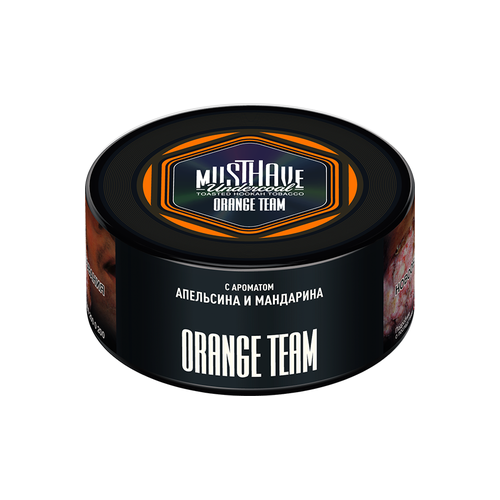 Табак для кальяна «Must Have Undercoal» банка 25 гр (Orange Team (с ароматом апельсина и мандарина))