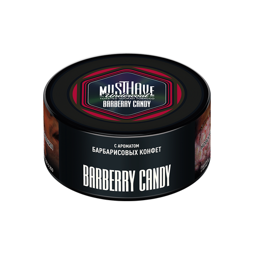 Табак для кальяна «Must Have Undercoal» банка 25 гр (Барбарисовые конфеты (Barberry Candy))