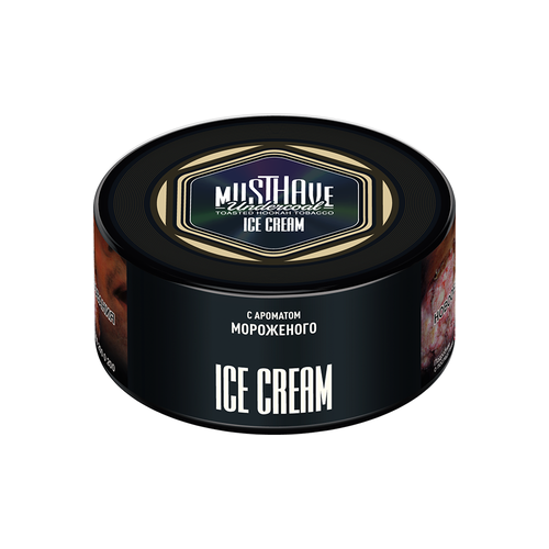 Табак для кальяна «Must Have Undercoal» банка 25 гр (Сливочное мороженое (Ice Cream))
