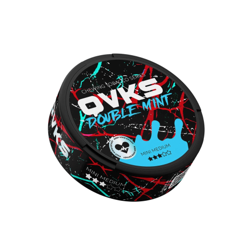 Табак жевательный QVKS с ароматом MENTHOL (SLIM STRONG)