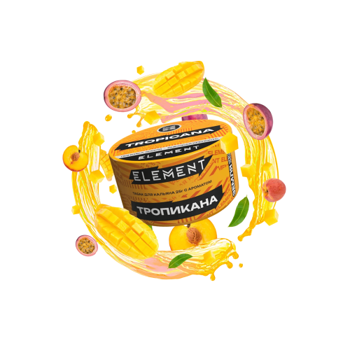 Табак для кальяна "Элемент" Tropicana линейка "Земля" 25гр.