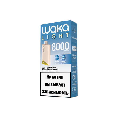Waka Light Nova Air 8000 - Ананас Лимон