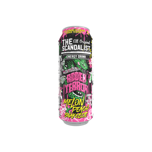 The Scandalist ENERGY DRINK 450 мл Adder Terror напиток энергетический, газированный, безалкогольный