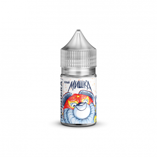 Мишка Белый Salt, 30мл, 20мг/20Strong